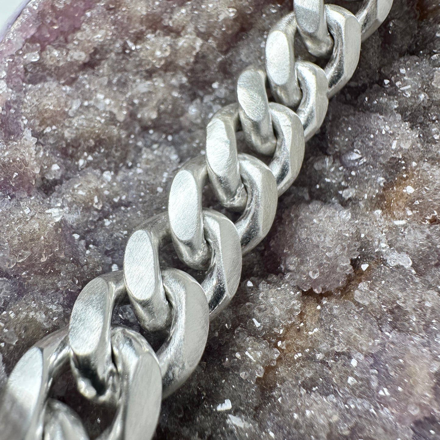 Curb Chain | Sterling Silver | 8.5mm Wide