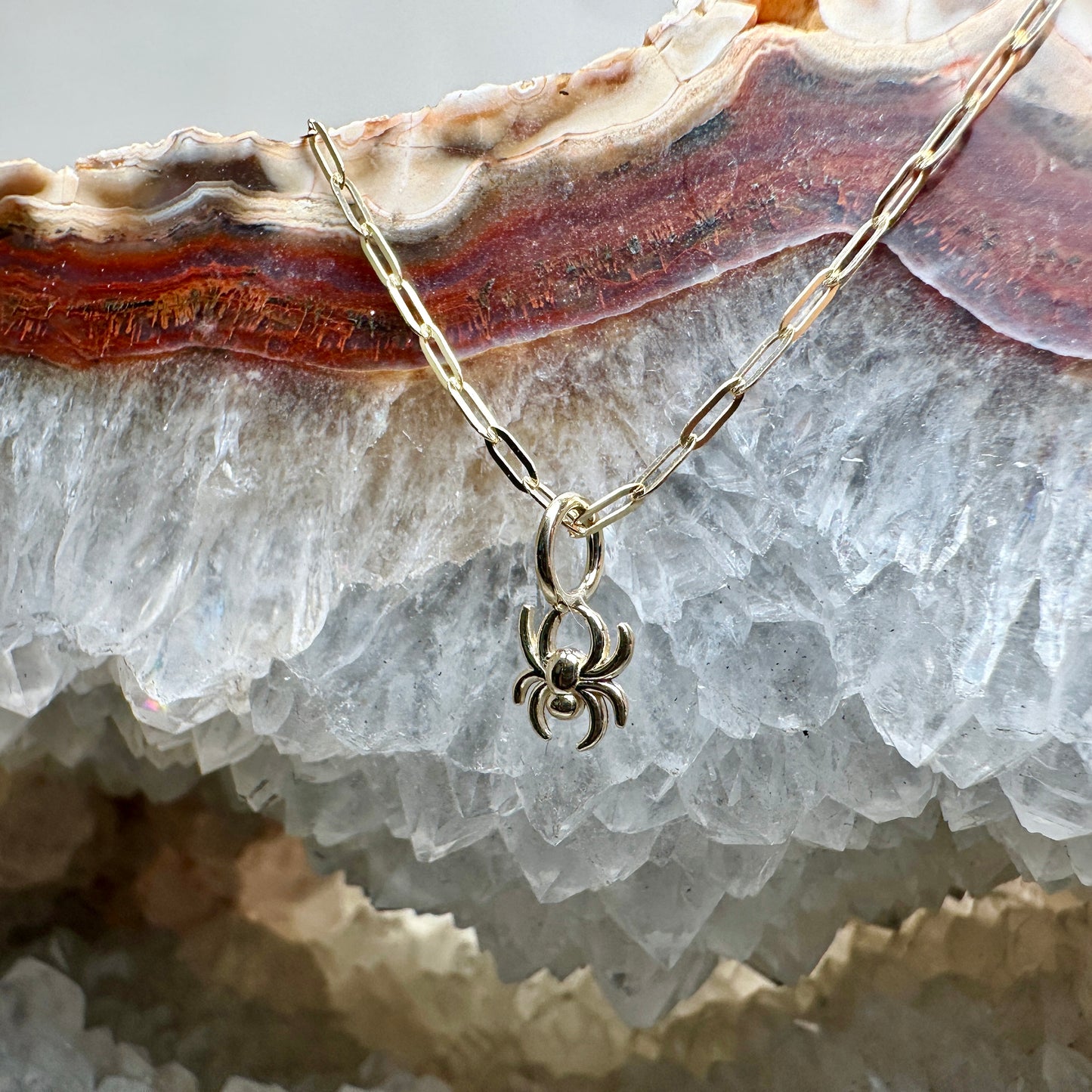 Spider Charm | 14k Yellow Gold