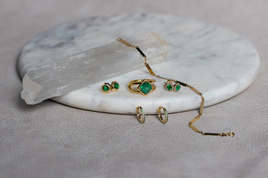 Long Bar Link Bracelet | 14k Yellow Gold