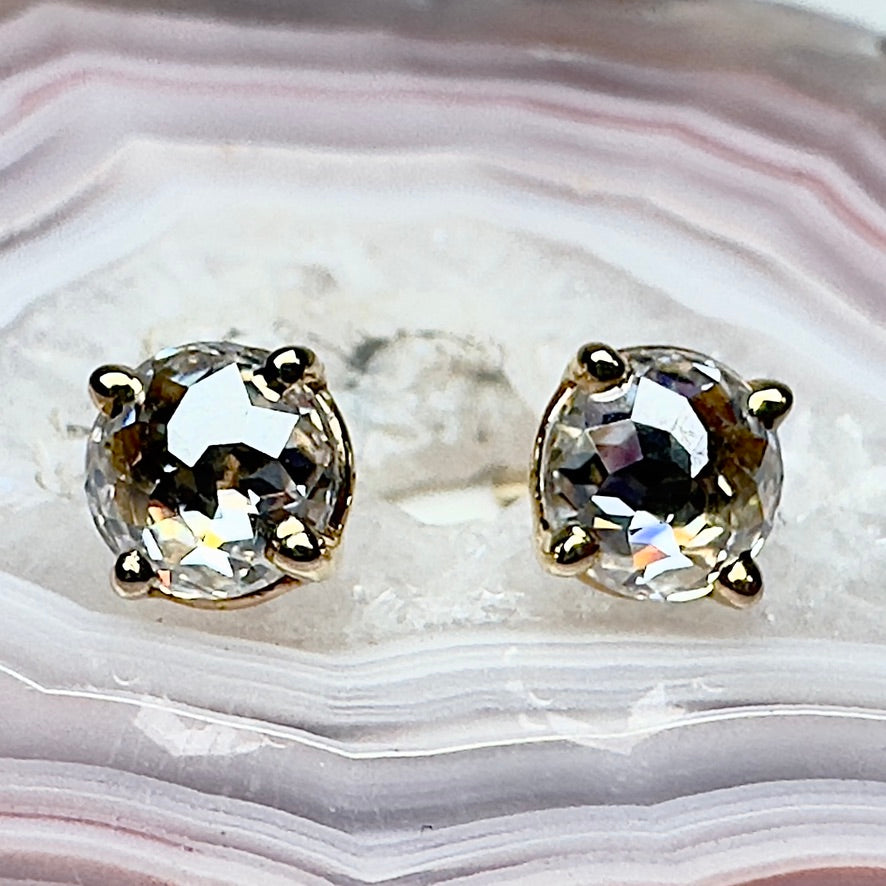 Moissanite Stud Earrings