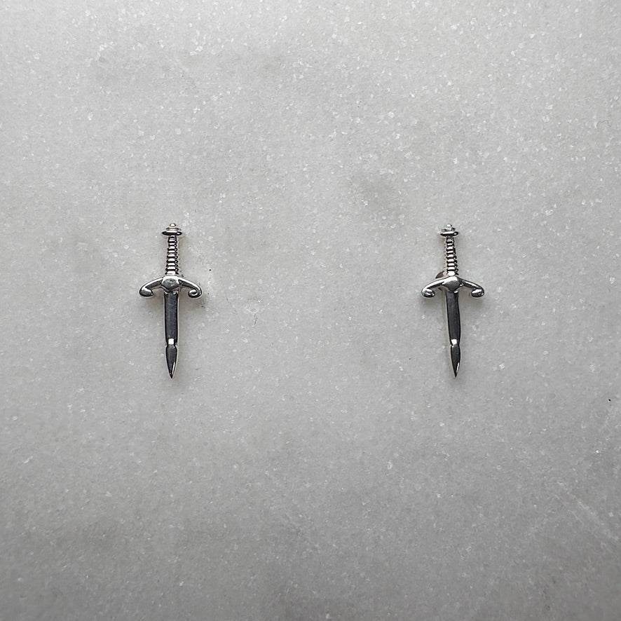 Dagger Stud Earrings