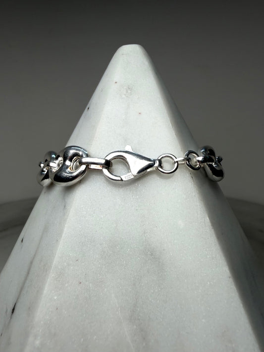 Chunky Anchor Chain Bracelet | Sterling Silver