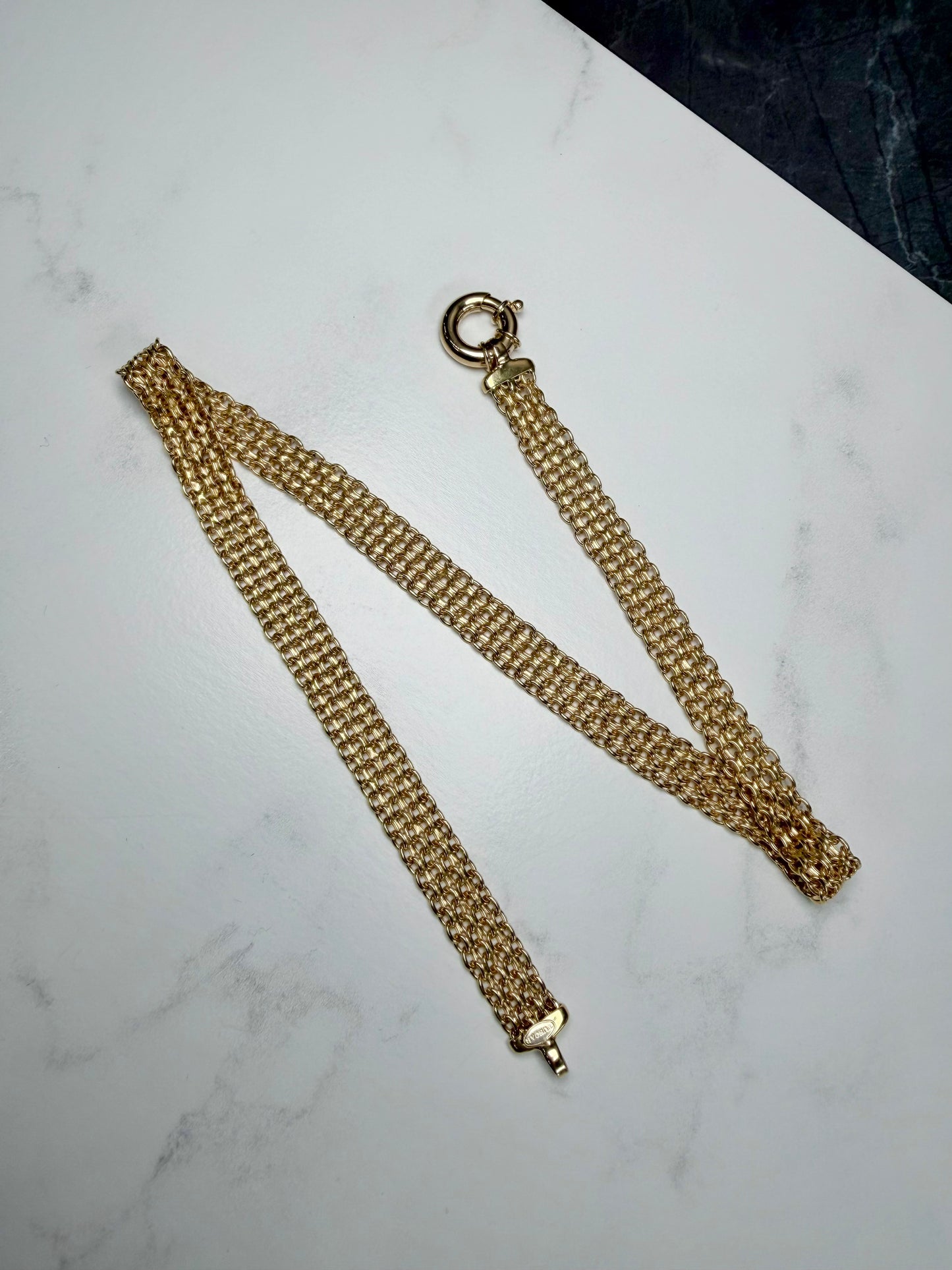Bismarck Statement Necklace | 18k Yellow Gold | LUX FORGE Legacy Collection