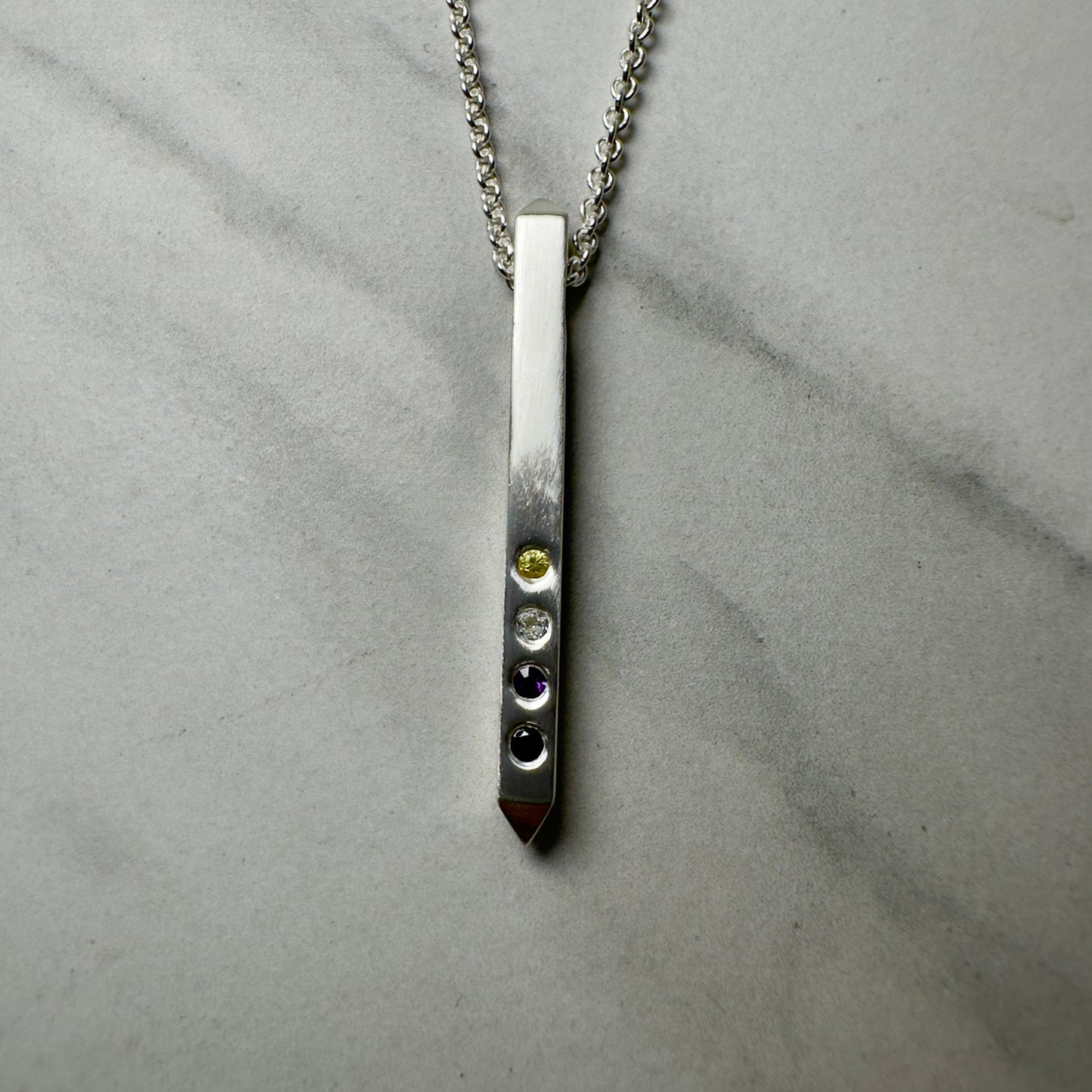 Nonbinary Bar Pendant