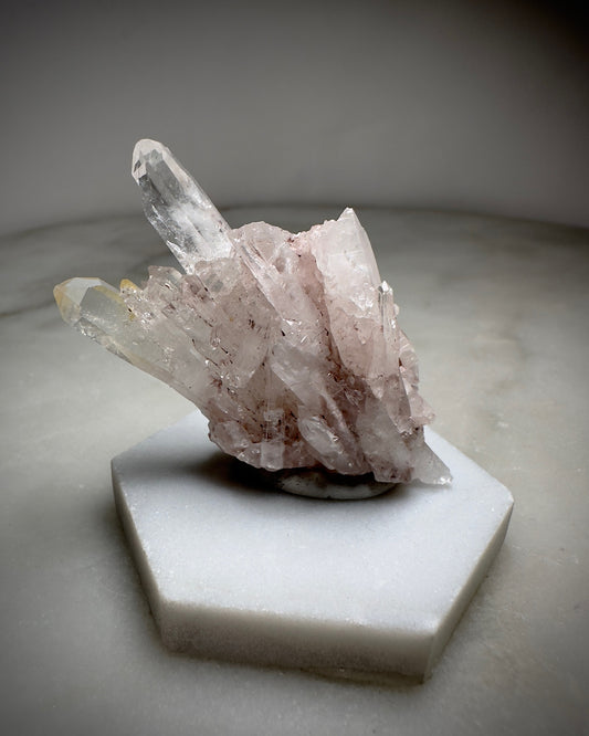 Pink Lemurian Quartz (XS Cluster B)