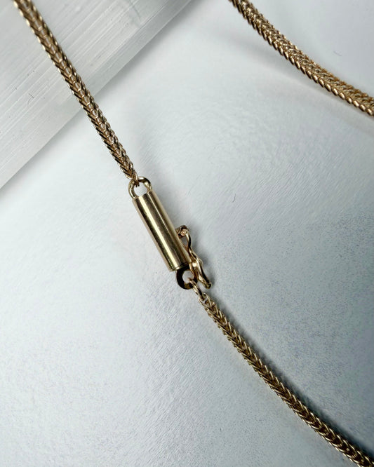 Foxtail Chain | 14k Yellow Gold | LUX FORGE Legacy Collection
