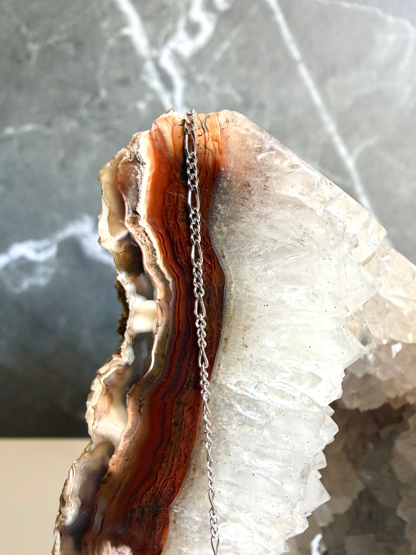 Fine Figaro Chain | Sterling Silver | 1.3mm Wide