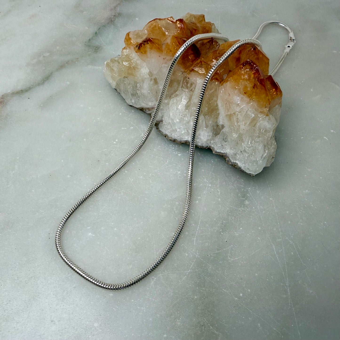 Snake Chain | 2.5mm Wide | Sterling Silver