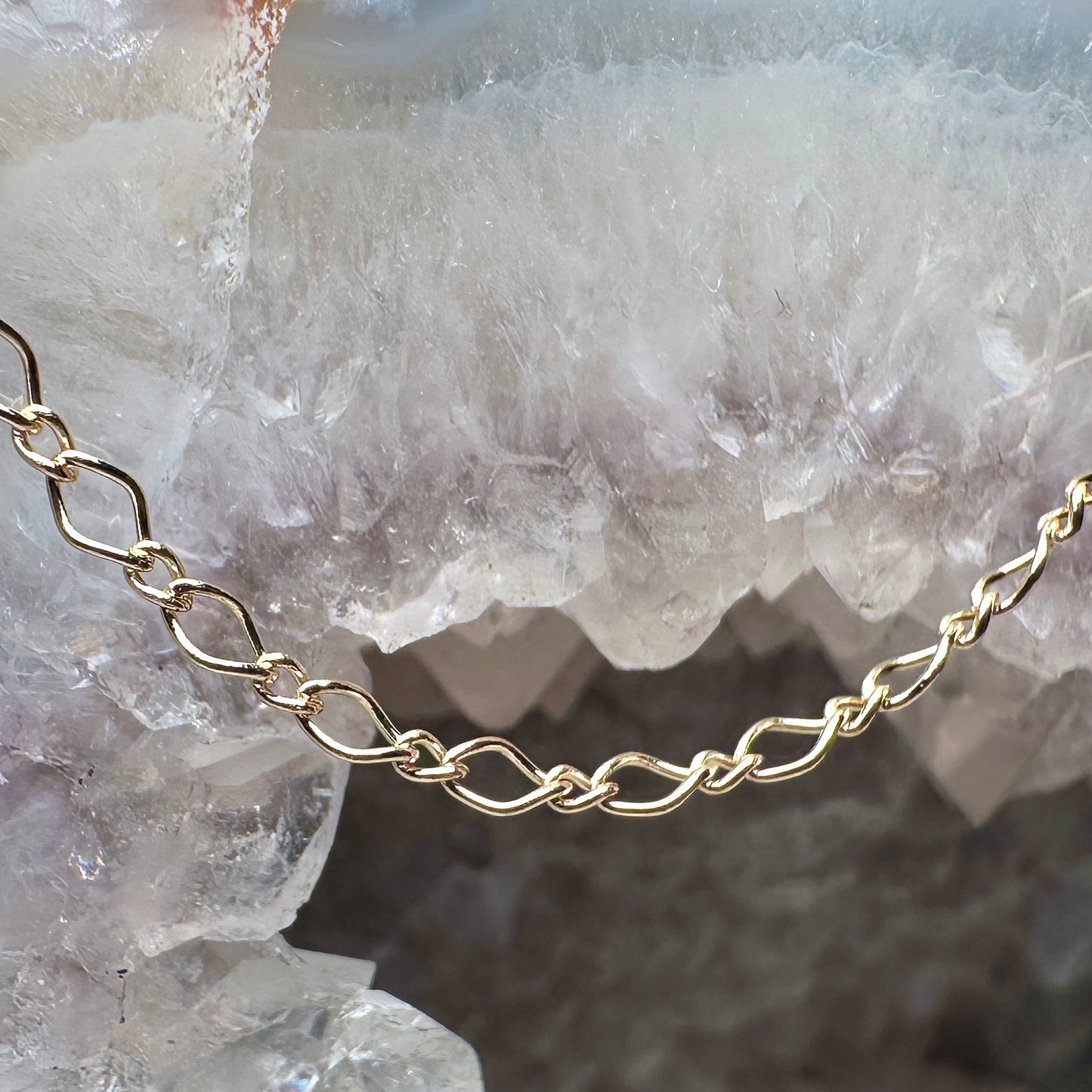 Marquise Link Chain | 14k Yellow Gold