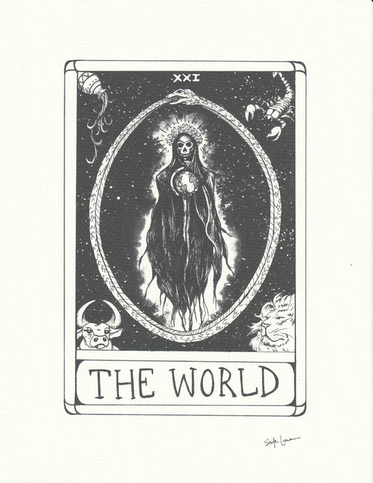 18. World | Original Artwork by Sista Luna