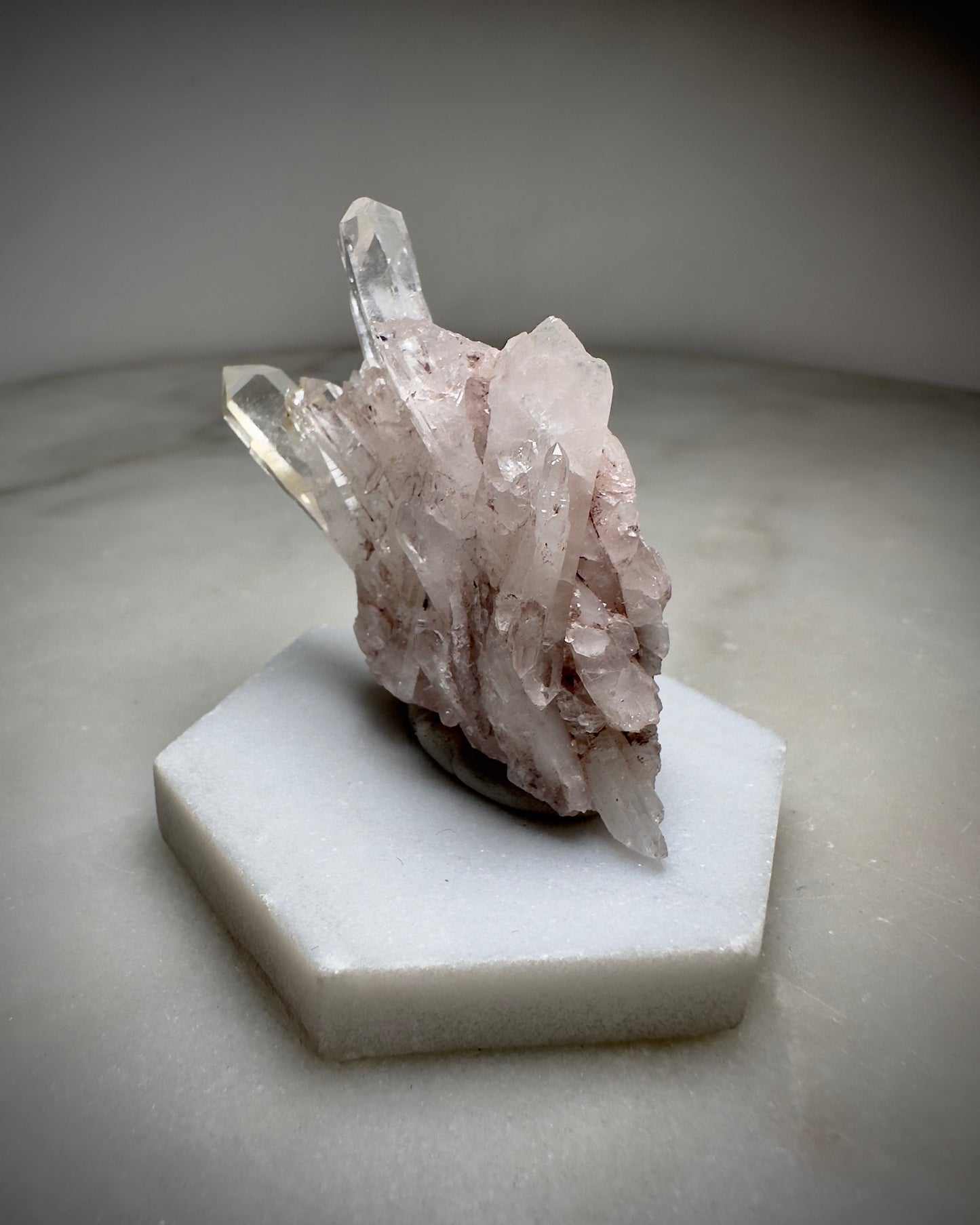Pink Lemurian Quartz (XS Cluster B)