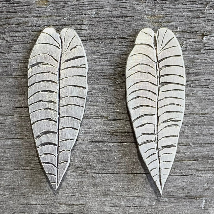 Anthurium Veitchii Stud Earrings