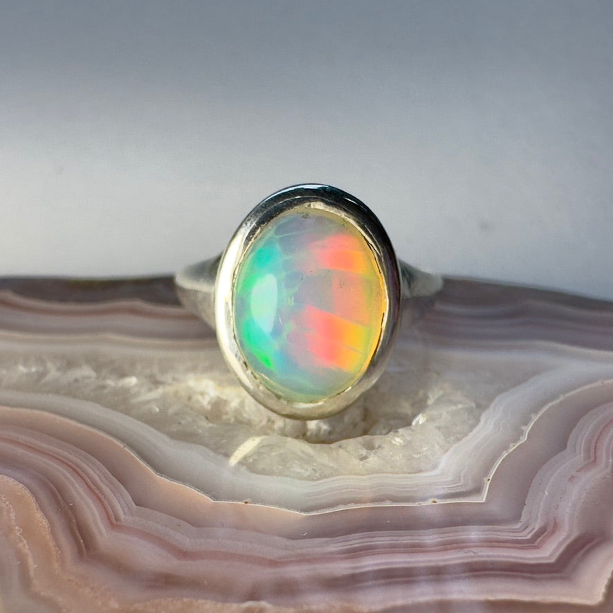 Opal Signet RIng