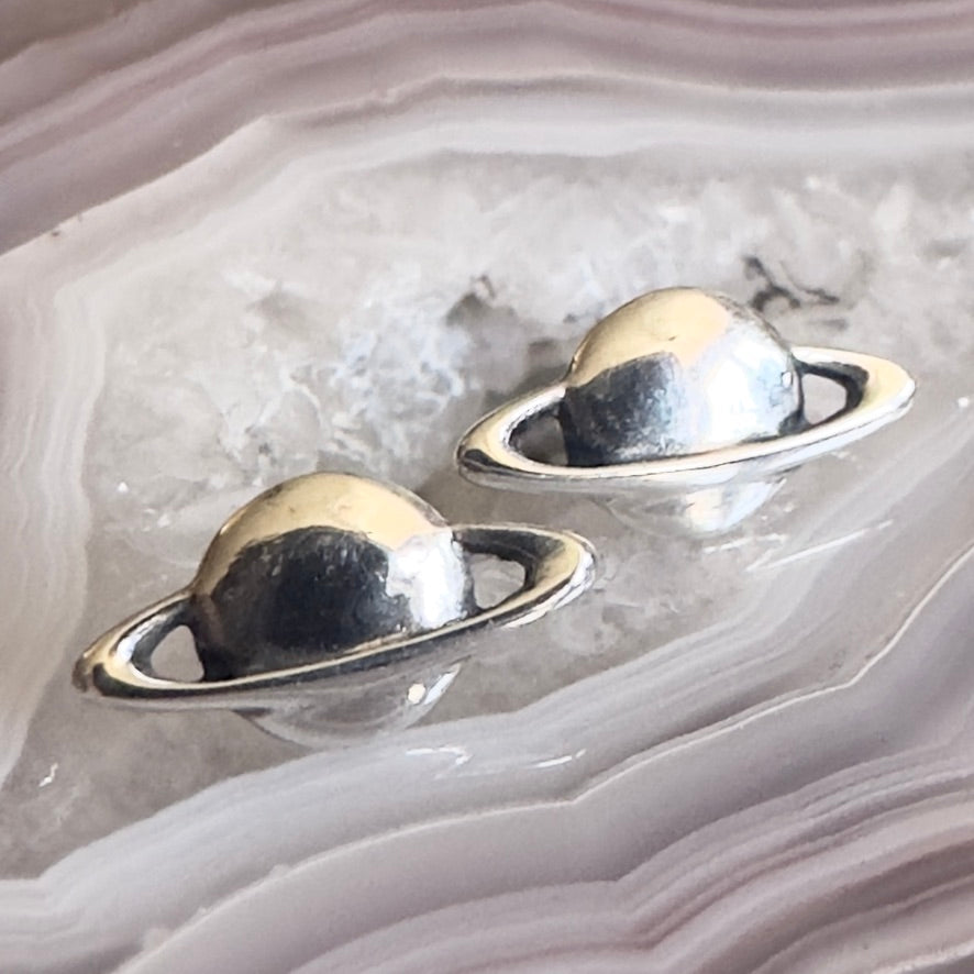 Saturn Stud Earrings