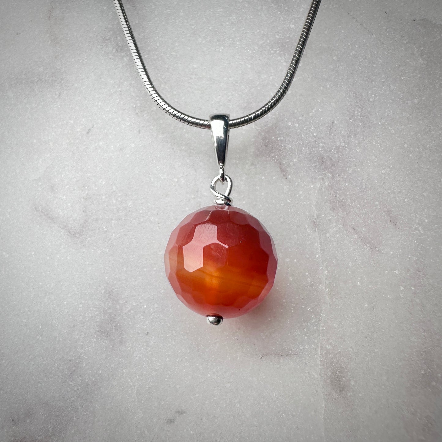 Gemstone Bead Dangle Charms | Sterling Silver