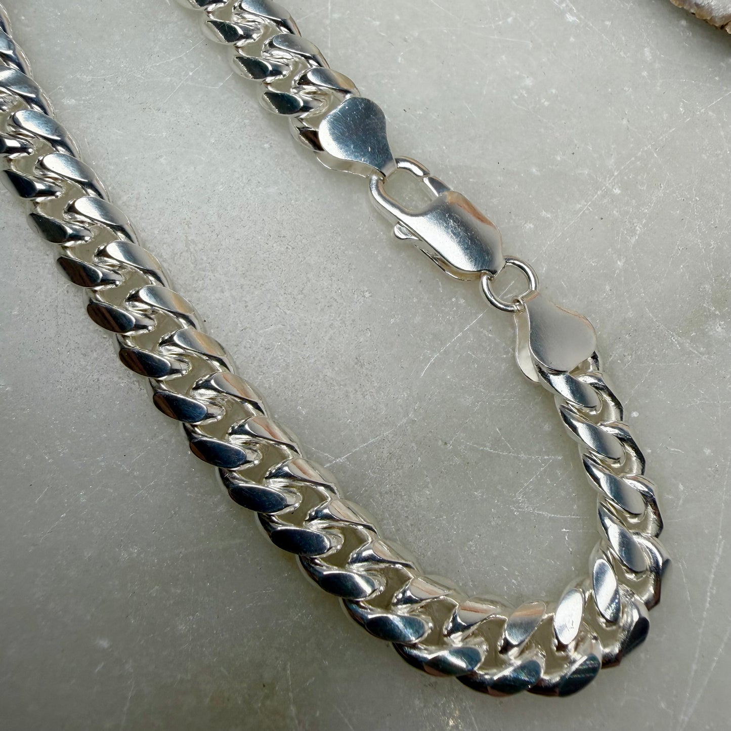 Cuban Link Bracelet | Sterling Silver