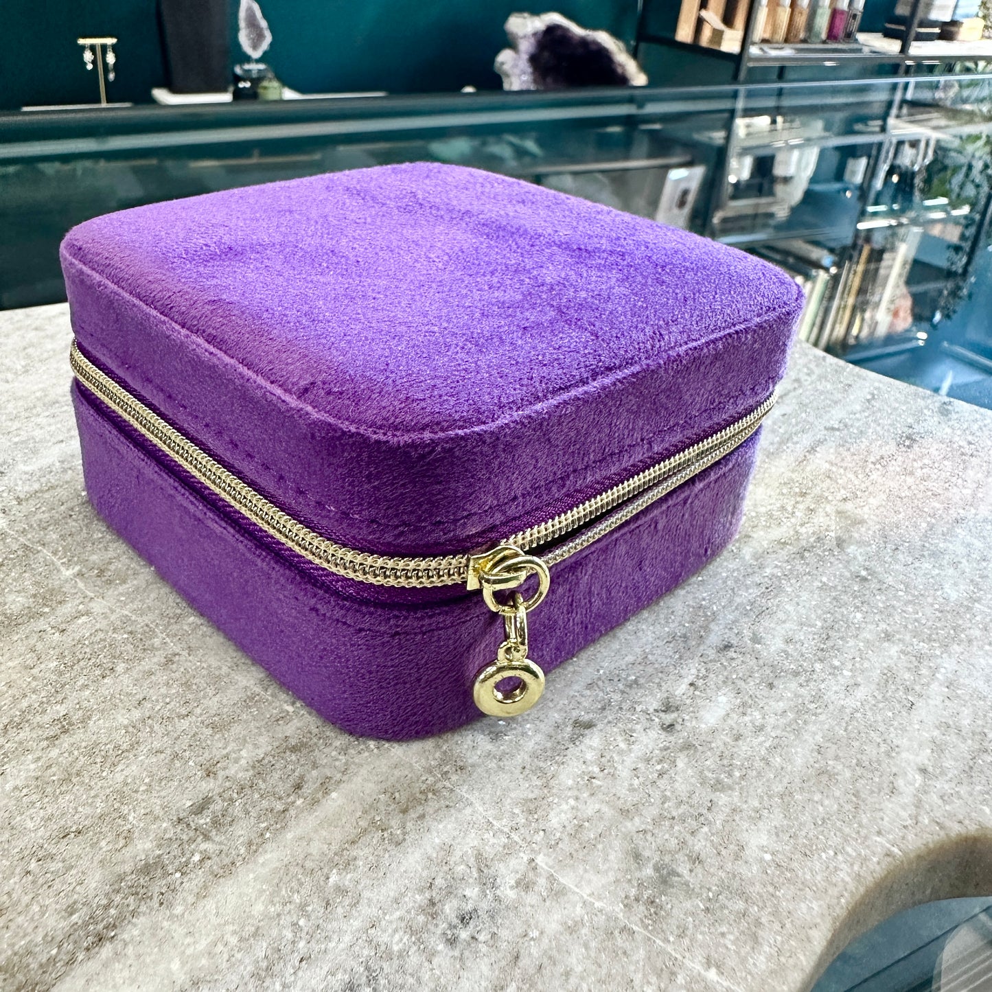 Velvet Jewelry Travel Case | 6 Colors Available