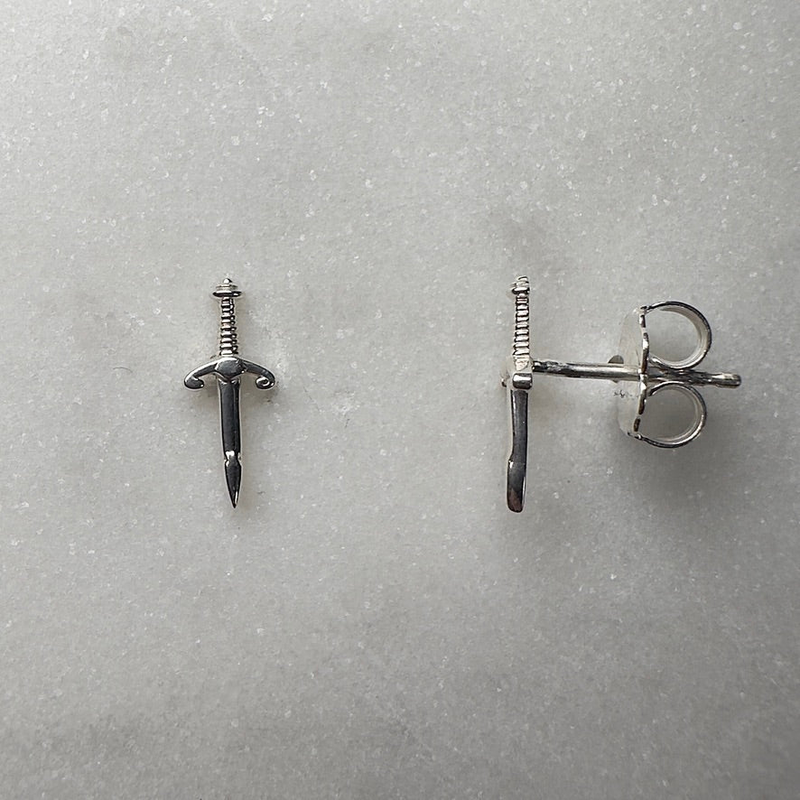 Dagger Stud Earrings