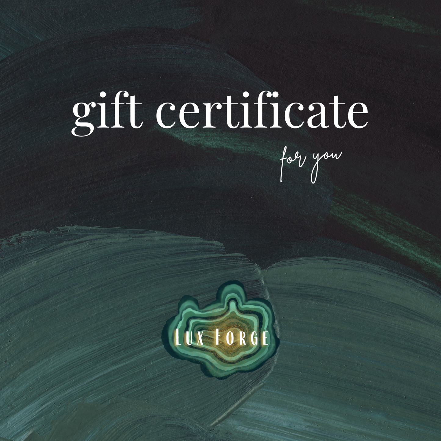 LUX FORGE Gift Certificate