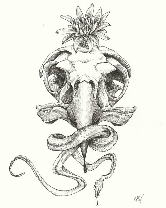 29. Bird | Original Artwork by Sista Luna