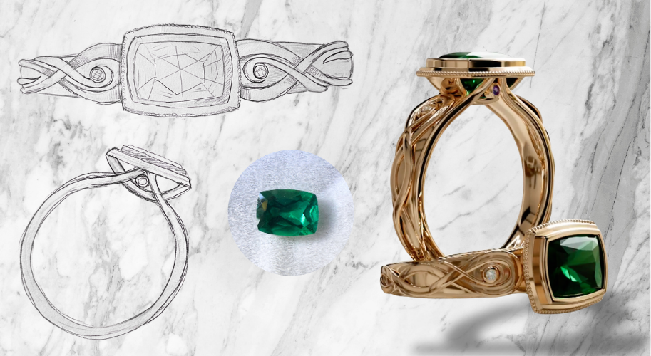 IN-HOUSE CUSTOM JEWELRY DESIGN & CREATION