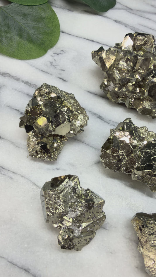Pyrite Clusters | Mineral Specimen form Peru